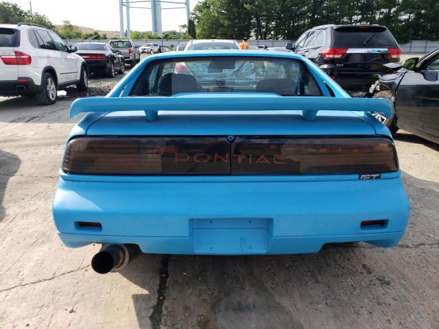 1G2PG9799GP257585 - 1986 PONTIAC FIERO GT BLUE photo 6