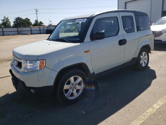 5J6YH2H70BL007034 - 2011 HONDA ELEMENT EX WHITE photo 1