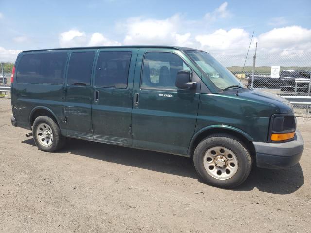 1GNFG154291168986 - 2009 CHEVROLET EXPRESS G1 GREEN photo 4