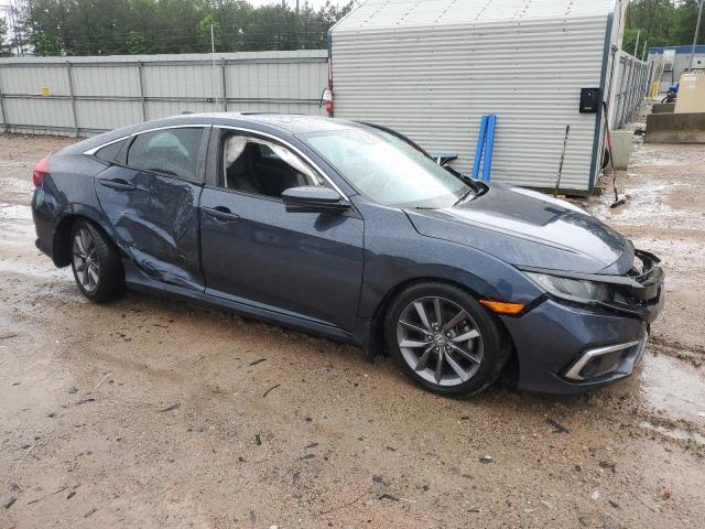 19XFC1F72LE013310 - 2020 HONDA CIVIC EXL BLUE photo 4