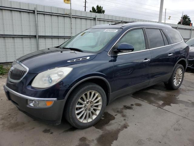 5GAKVCEDXCJ189036 - 2012 BUICK ENCLAVE BLUE photo 1