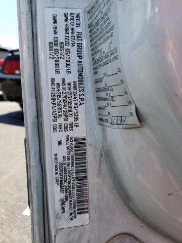 ZFBERFAT7F6966457 - 2015 RAM PROMASTER თეთრი ფოტო 12