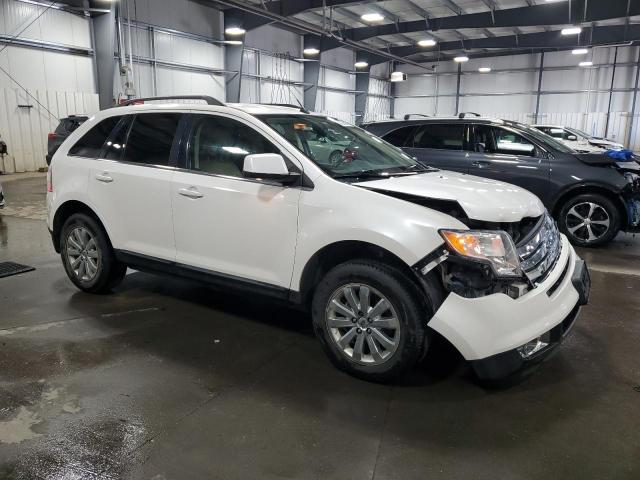 2FMDK4KC4ABB17618 - 2010 FORD EDGE LIMITED WHITE photo 4