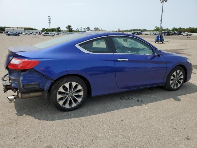 1HGCT1B81DA017839 - 2013 HONDA ACCORD EXL BLUE photo 3