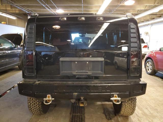 5GRGN23U83H105061 - 2003 HUMMER H2 BLACK photo 6