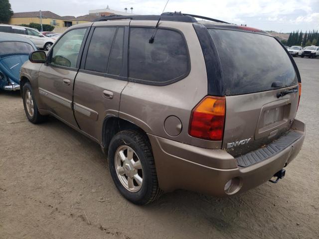 1GKDT13S122377167 - 2002 GMC ENVOY TAN photo 3