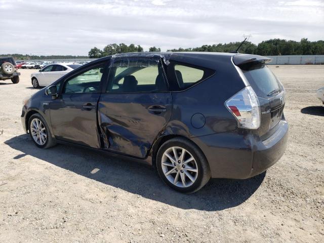 JTDZN3EU3C3125101 - 2012 TOYOTA PRIUS V GRAY photo 2