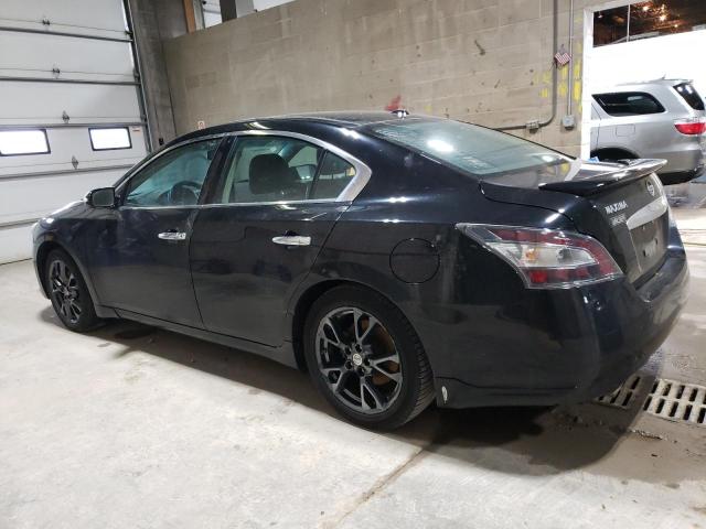 1N4AA5AP6EC914954 - 2014 NISSAN MAXIMA S BLACK photo 2