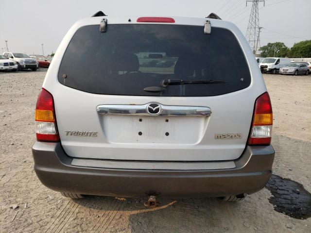 4F2YZ94184KM16162 - 2004 MAZDA TRIBUTE LX SILVER photo 6