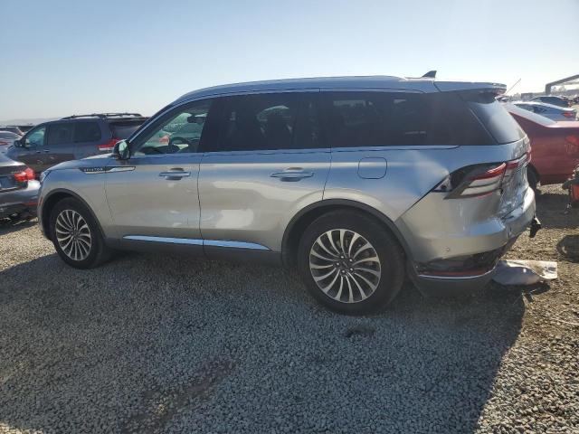 5LM5J7WCXNGL08068 - 2022 LINCOLN AVIATOR RESERVE Argent photo 2