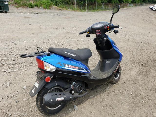 HZ2TABGF7N1001696 - 2022 ZHON MOPED BLUE photo 4