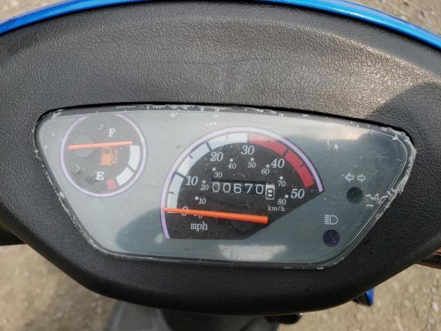 HZ2TABGF7N1001696 - 2022 ZHON MOPED BLUE photo 8