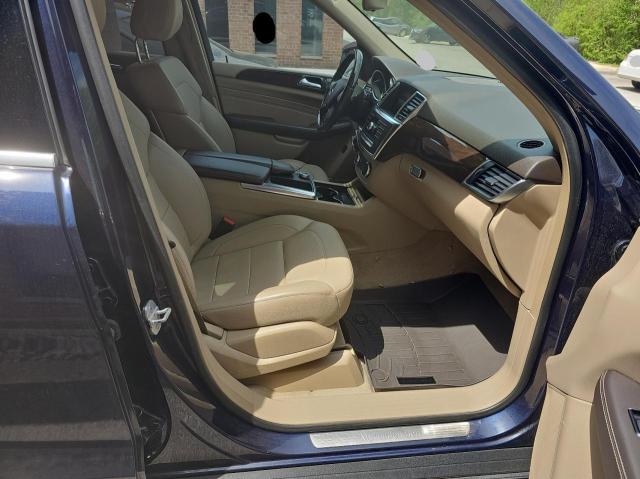 4JGDA5HB0EA397093 - 2014 MERCEDES-BENZ ML 350 4MATIC BLUE photo 5