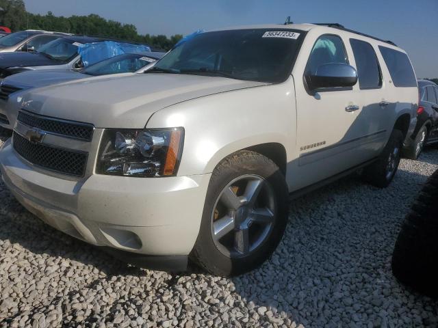 1GNSKKE36BR230732 - 2011 CHEVROLET SUBURBAN K1500 LTZ WHITE photo 1