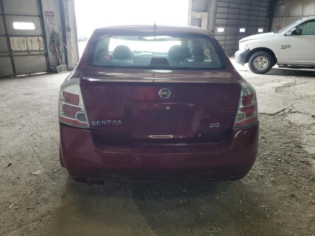 3N1AB61EX7L638199 - 2007 NISSAN SENTRA 2.0 MAROON photo 6