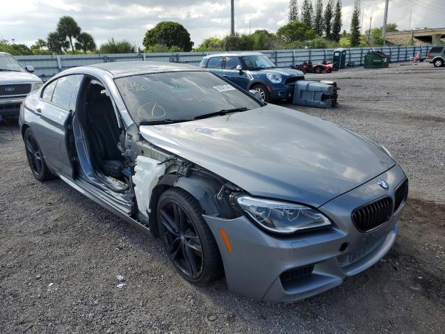 WBA6D0C51HG639624 - 2017 BMW 640 I GRAN COUPE GRAY photo 1