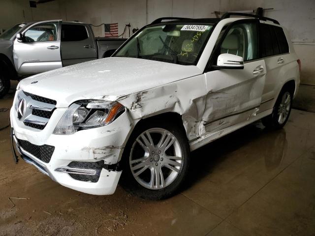 WDCGG8JB1FG429912 - 2015 MERCEDES-BENZ GLK 350 4MATIC WHITE photo 1