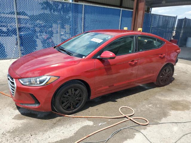 KMHD74LFXHU161153 - 2017 HYUNDAI ELANTRA SE RED photo 1