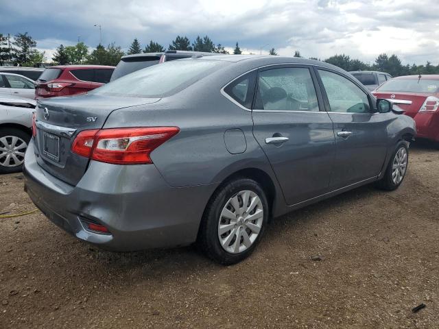 3N1AB7AP8HL685692 - 2017 NISSAN SENTRA S GRAY photo 3