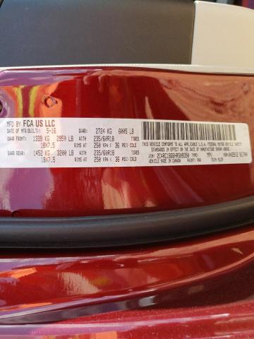 2C4RC1BG6HR509350 - 2017 CHRYSLER PACIFICA TOURING L 红色 照片 13