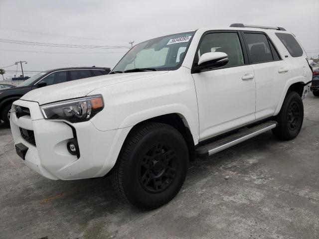 JTEFU5JR7N5275928 - 2022 TOYOTA 4RUNNER SR5 WHITE photo 1