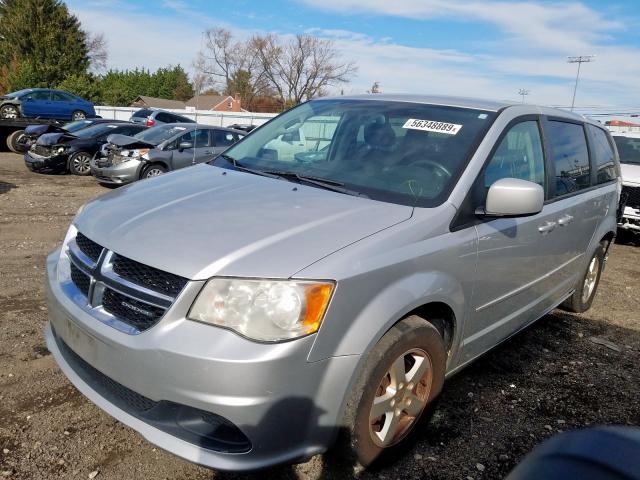 2C4RDGCG8CR104520 - 2012 DODGE GRAND CARAVAN SXT  photo 2