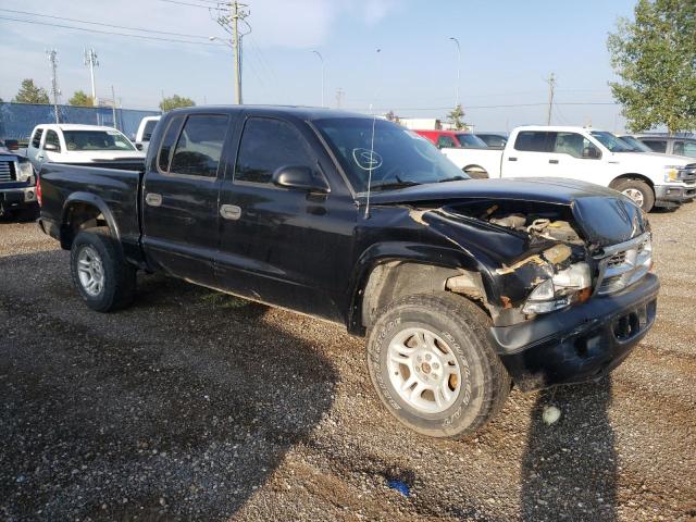 1D7HG38NX4S665830 - 2004 DODGE DAKOTA QUAD SPORT BLACK photo 4