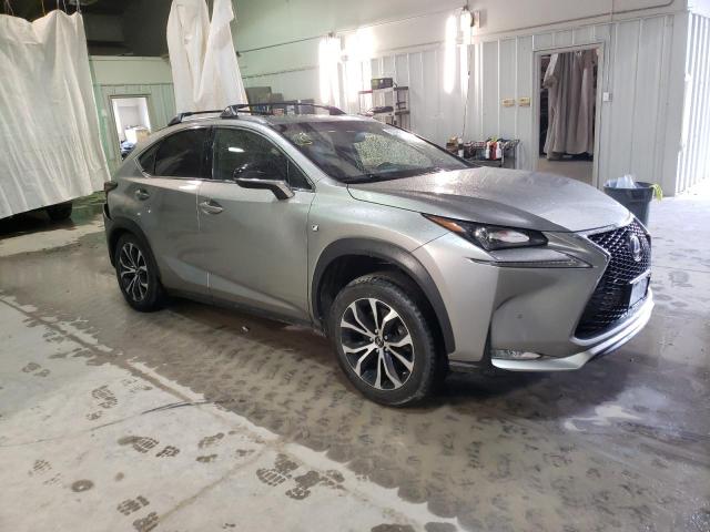 JTJBARBZ1F2043729 - 2015 LEXUS NX 200T SILVER photo 4