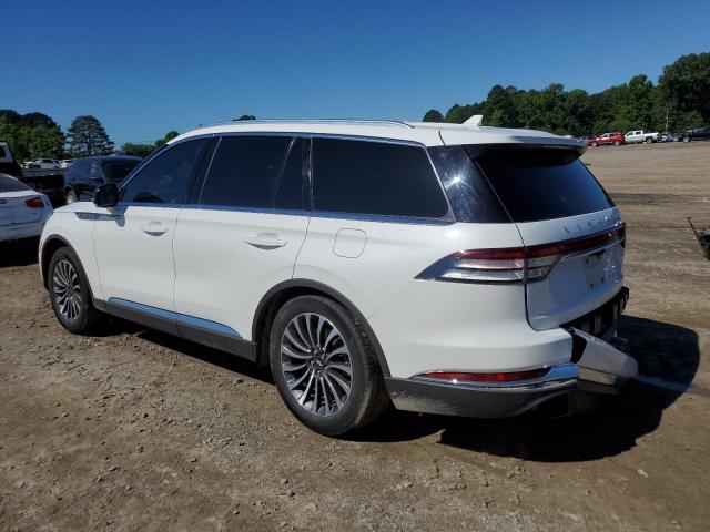 5LM5J7WC9MGL10392 - 2021 LINCOLN AVIATOR RESERVE Biały zdjęcie 2