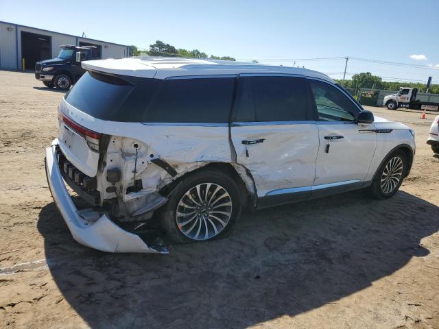 5LM5J7WC9MGL10392 - 2021 LINCOLN AVIATOR RESERVE Biały zdjęcie 3
