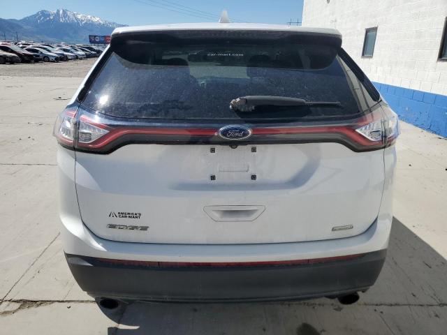 2FMPK3G98GBB51655 - 2016 FORD EDGE SE WHITE photo 6