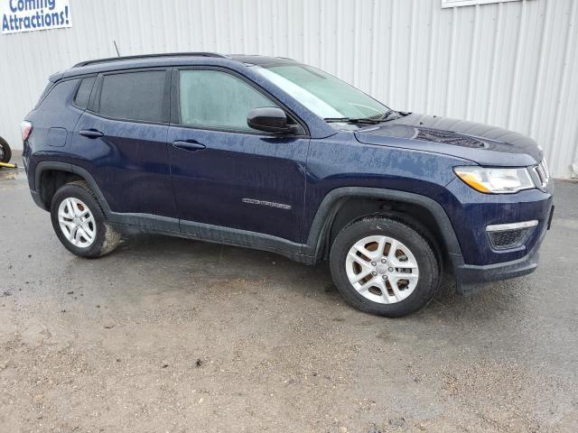 3C4NJDAB0JT282896 - 2018 JEEP COMPASS SPORT Niebieski zdjęcie 4