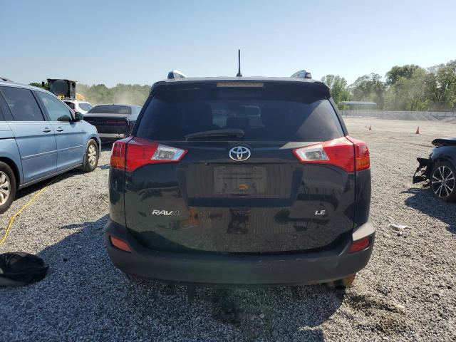 2T3ZFREV0EW101038 - 2014 TOYOTA RAV4 LE BLACK photo 6