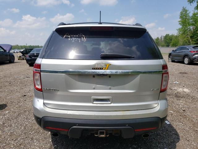 1FMHK8F87BGA84736 - 2011 FORD EXPLORER LIMITED GRAY photo 6