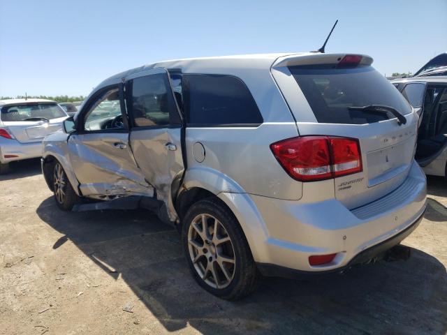 3C4PDDEG0DT530588 - 2013 DODGE JOURNEY R/T SILVER photo 2