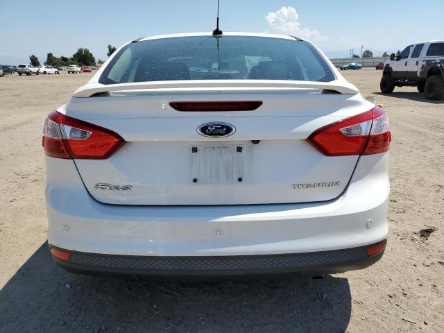 1FADP3J23EL303512 - 2014 FORD FOCUS TITANIUM WHITE photo 6