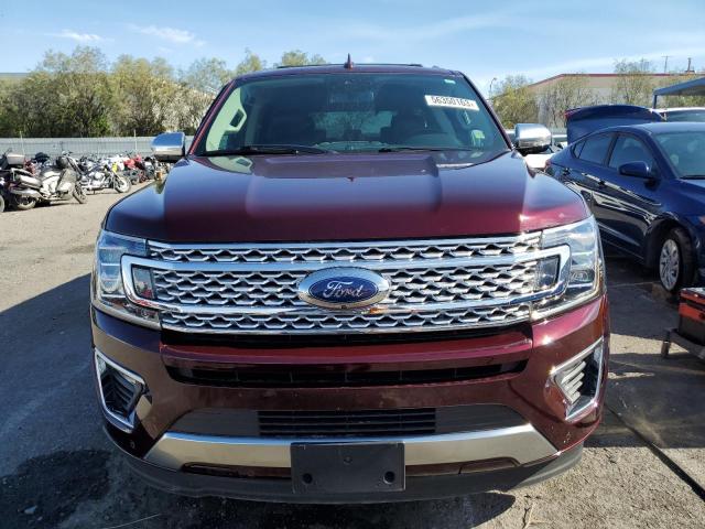 1FMJU1LT8MEA21039 - 2021 FORD EXPEDITION PLATINUM BURGUNDY photo 5