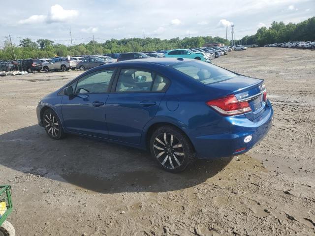 2HGFB2F93EH513947 - 2014 HONDA CIVIC EXL BLUE photo 2