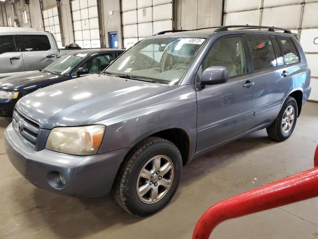 JTEGP21A370148209 - 2007 TOYOTA HIGHLANDER SPORT GRAY photo 1