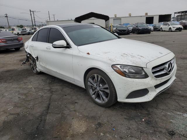 55SWF4HB9GU163360 - 2016 MERCEDES-BENZ C 350E WHITE photo 4