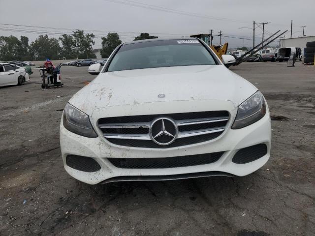 55SWF4HB9GU163360 - 2016 MERCEDES-BENZ C 350E WHITE photo 5