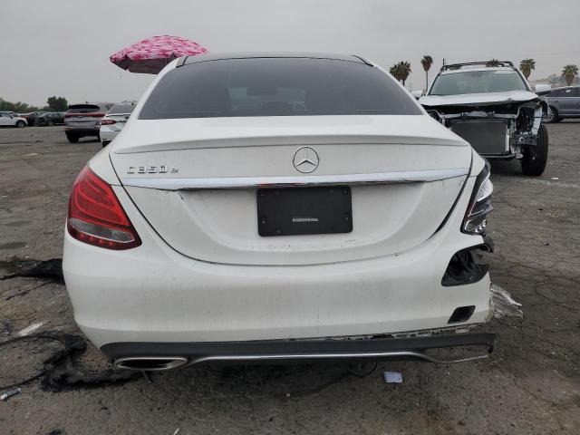 55SWF4HB9GU163360 - 2016 MERCEDES-BENZ C 350E WHITE photo 6