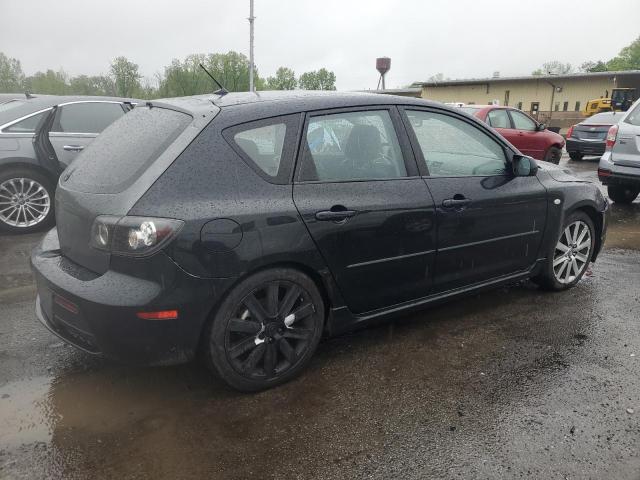 JM1BK34MX91199034 - 2009 MAZDA SPEED 3 BLACK photo 3