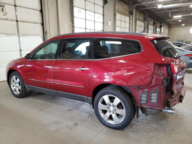 1GNKVLED7BJ111186 - 2011 CHEVROLET TRAVERSE LTZ MAROON photo 2