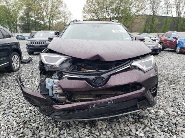 2T3RFREV3HW609847 - 2017 TOYOTA RAV4 XLE იასამნისფერი ფოტო 5