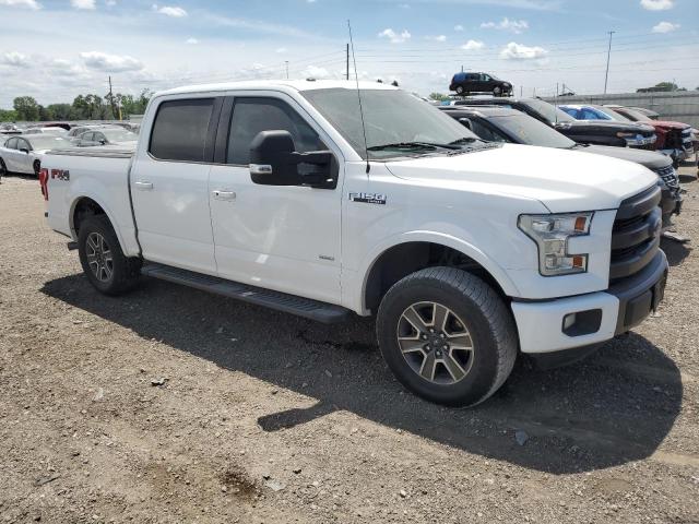 1FTEW1EG6FFA29394 - 2015 FORD F150 SUPERCREW WHITE photo 4