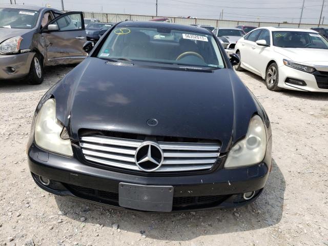 WDDDJ75X46A065424 - 2006 MERCEDES-BENZ CLS 500C BLACK photo 5