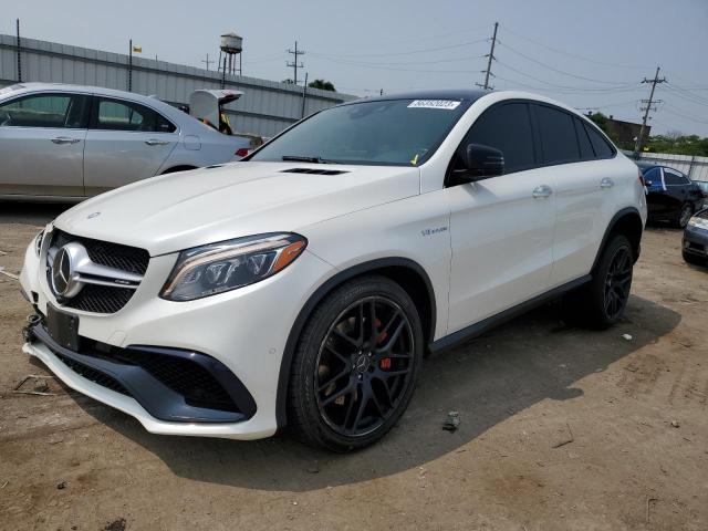 4JGED7FB9GA041593 - 2016 MERCEDES-BENZ GLE COUPE 63 AMG-S WHITE photo 1