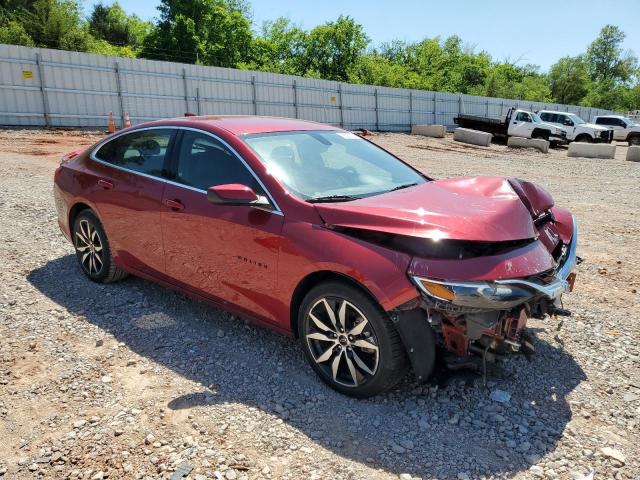 1G1ZG5ST4MF043405 - 2021 CHEVROLET MALIBU RS RED photo 4