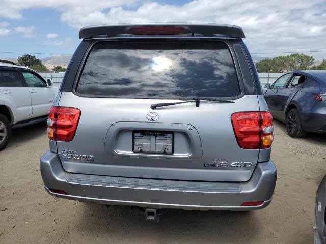 5TDBT44A63S153915 - 2003 TOYOTA SEQUOIA SR5 SILVER photo 6